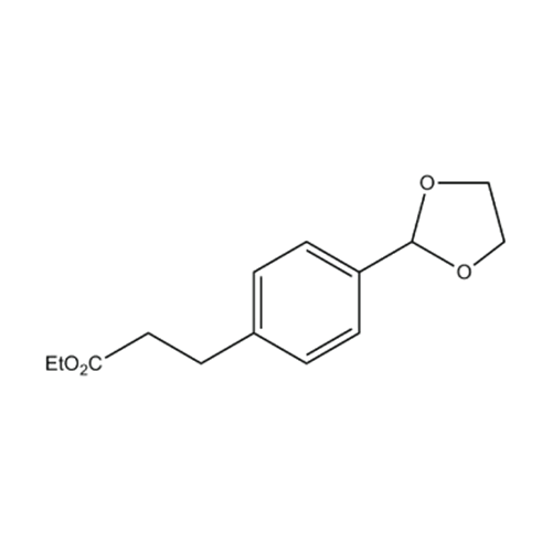 4-(2-Carbethoxyethyl)benzaldehyde Ethylene Glycol Acetal