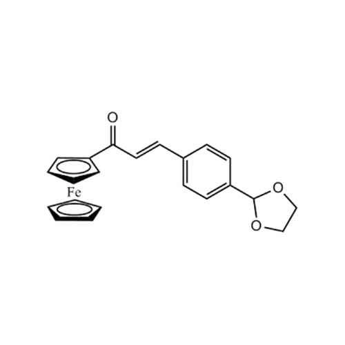 4-(2-Ferrocenoylethenyl)benzaldehyde Ethylene Glycol Acetal