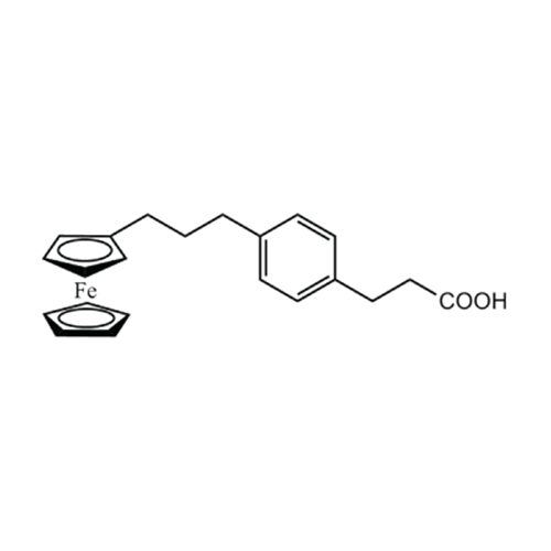 4-(3-Ferrocenylpropyl)-1-(2-carboxyethyl)benzene