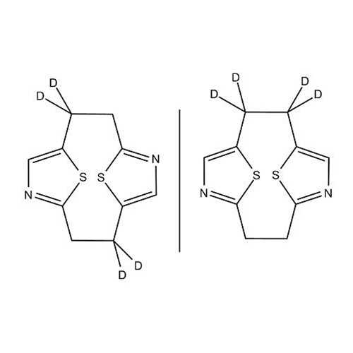 anti-anti-[2.2](2,5)Thiazolophane(13,14-Dithia-5,11-diaza-tricyclo[8.2.1.1^(4,7)]-tetradeca-4,6,10,12-tetraene-2,2,8,8-d4,anti-anti,anti-syn stereoisomer)