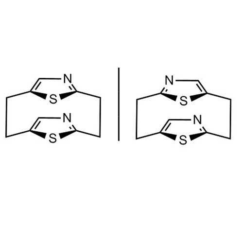 syn-syn-[2.2](2,5)Thiazolophane (13,14-Dithia-5,11- diazatricyclo[8.2.1.1^(4,7)]tetradeca-4,6,10,12-tetraene, syn-syn, syn-anti stereoisomer)