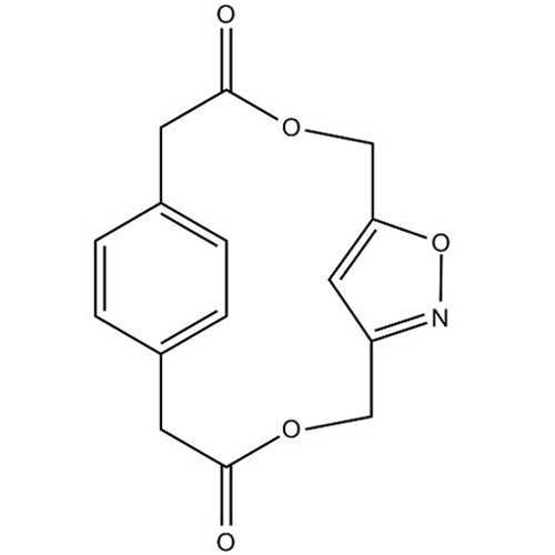 4,7,11-Trioxa-8-azatricyclo[12.2.2.1^(6,9)]nonadeca-6(19),8,14,16,17-pentaene-3,12-dione)